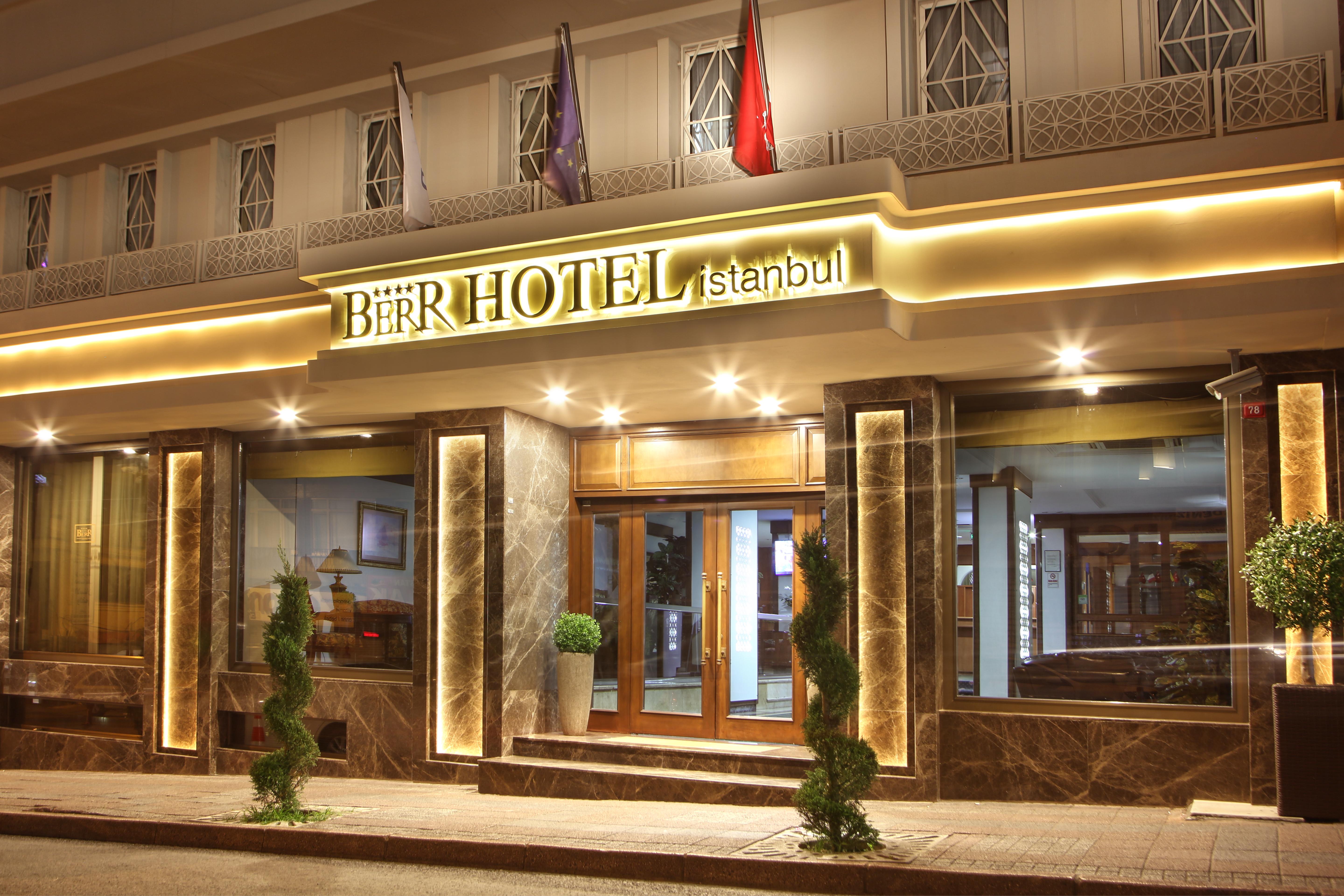 Berr Hotel Istanbul Exterior foto